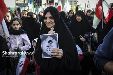 گزارش تصویری | مراسم چهلمین روز شهادت رهبر شهید انقلاب اسلامی در مشهد ۱