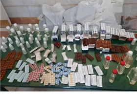 کشف بیش&zwnj;از ۱۰ هزار قرص غیرمجاز در غرب مشهد (۲۷ تیر ۱۴۰۳)
