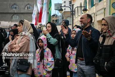 دسته عزای علوی در روز شهادت حضرت علی(ع) در مشهد