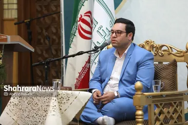 آیین احیای کرسی‌های تلاوت قرآن کریم در مسجد کرامت مشهد