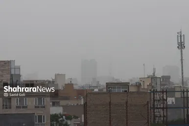 هجوم ریزگرد‌ها از ترکمنستان به مشهد (۲۵ خرداد ۱۴۰۱)
