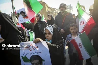 گزارش تصویری | مراسم تشییع پیکر مطهر شهید مدافع امنیت «مهدی ظریف» در مشهد ۲