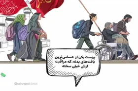 موشن&zwnj;گرافی | مراقبت از پوست در برابر نور خورشید و آفتاب در پیاده روی اربعین