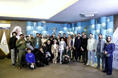 گزارش تصویری | فتوکال و نشست خبری فیلم «صددام» با حضور رضا عطاران و عباس جمشیدی فر
