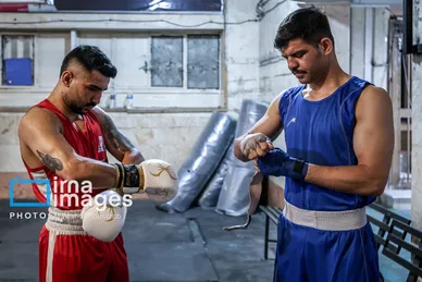 گزارش تصویری | فینال لیگ بوکس استان تهران