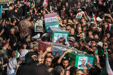 گزارش تصویری| مراسم تشییع و تدفین سردار سپهبد شهید «محمد باقری» در بهشت زهرا(س) تهران