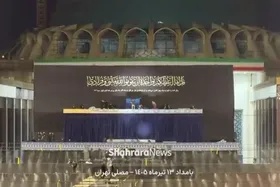 ویدیو | مصلای تهران، ساعاتی پیش از آغاز آیین وداع با قائد امت