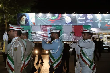 استقبال از پیکر شهید امیر عبدالهیان در مشهد