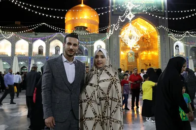 با اجازه امام رضا علیه السلام،