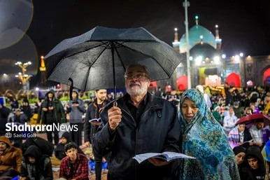 گزارش تصویری | مراسم احیای سومین شب قدر در حرم مطهر امام رضا (ع)