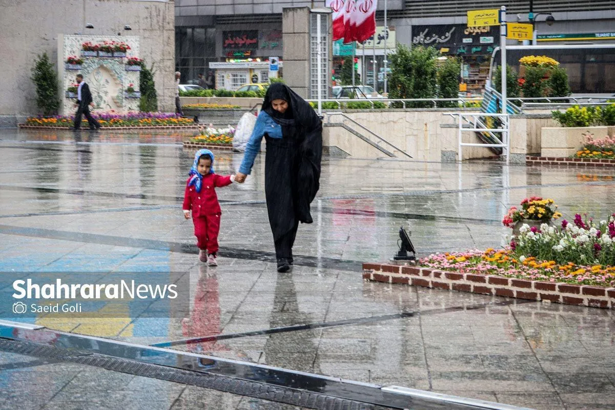 پیش‌بینی وزش باد، بارش باران و رعدوبرق در برخی نقاط کشور از امروز تا یکشنبه آینده (۷ اردیبهشت ۱۴۰۴)