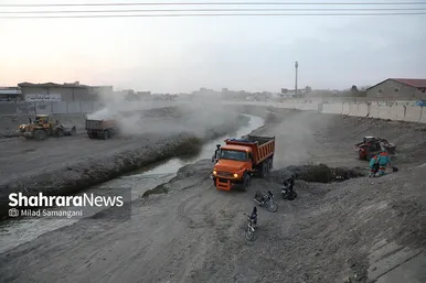 آغاز عملیات اجرایی طرح تعریض «پل دهرود» در مشهد