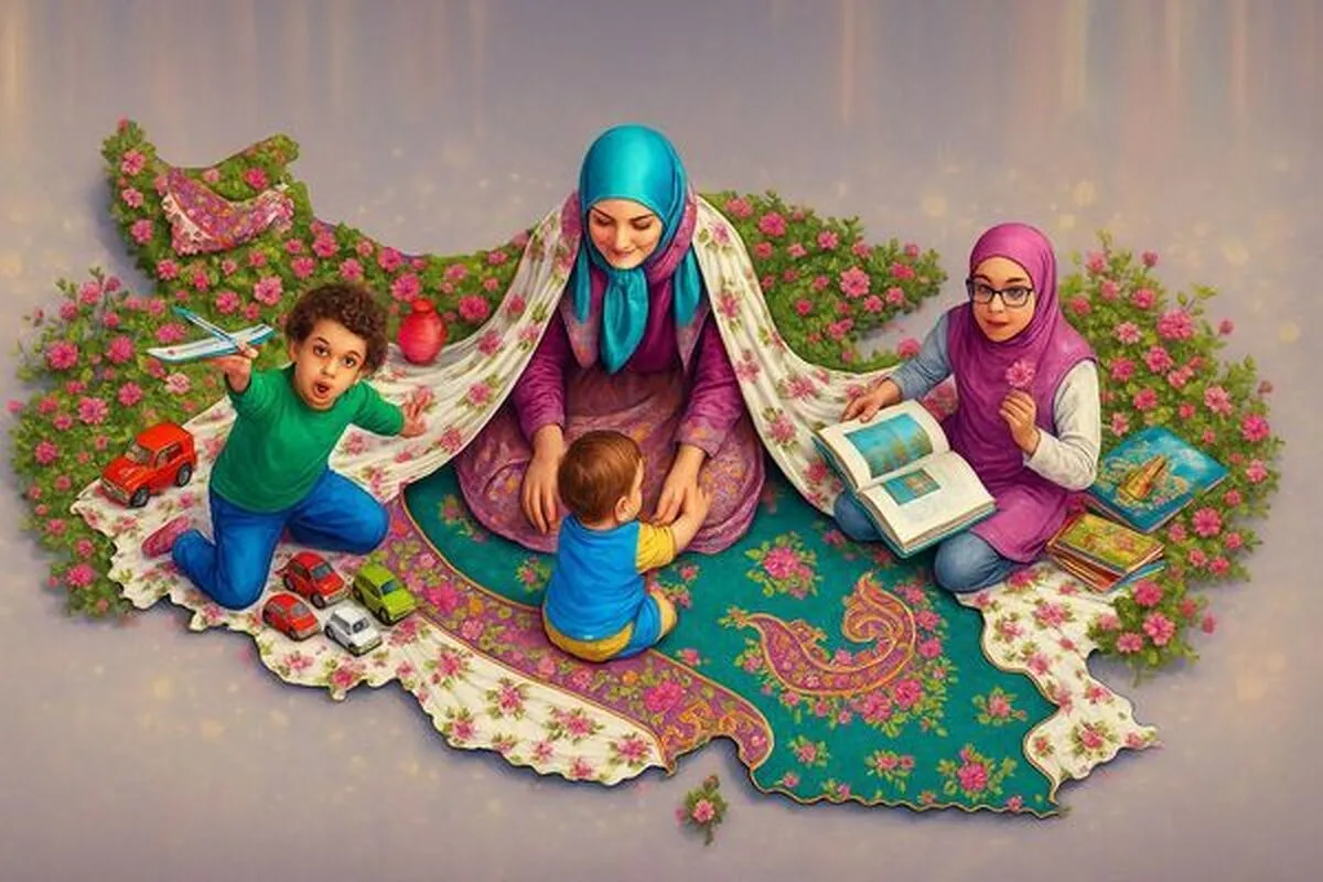 نقش آفرینی مادران در تربیت فرزندان عاشق وطن| صدای آرام لالایی مادرانه هنوز پُرنفوذترین شیوه تربیت است