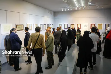 گزارش تصویری | آیین اختتامیه جشنواره هنر‌های تجسمی رضوی در مشهد