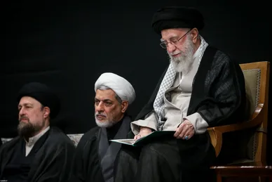 گزارش تصویری | مراسم بزرگداشت شهدای جنگ تحمیلی اخیر با حضور رهبر انقلاب اسلامی