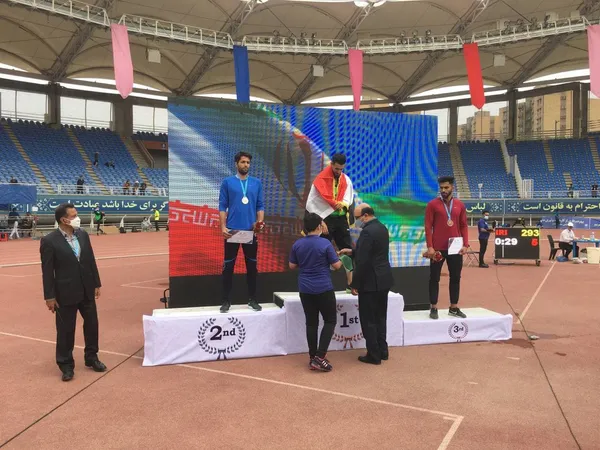 گزارش تصویری روز نخست رقابت‌های دوومیدانی بین‌المللی جام امام رضا(ع)