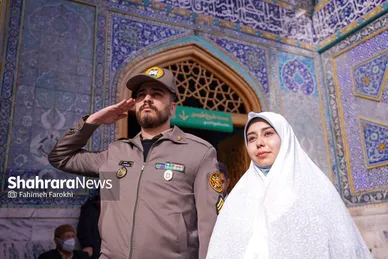 گزارش تصویری | مراسم اختتامیه همایش زوج های جوان ارتش جمهوری اسلامی