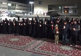 فیلم/ طنین بانگ الله اکبر در میدان شهدا مشهد