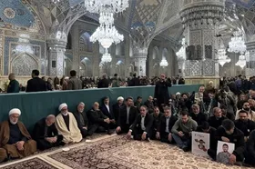 آیین بزرگداشت شهدای فتنه آمریکایی و صهیونیستی با حضور رئیس جمهور در مشهد برگزار شد + فیلم (۲۸ بهمن ۱۴۰۴)