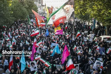 گزارش تصویری | راهپیمایی روز ملی عفاف و حجاب در مشهد (۲۱ تیر ۱۴۰۴)