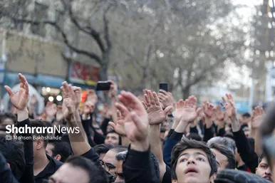 گزارش تصویری | دسته عزای علوی در مشهد