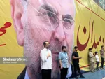آغاز برنامه انتخاباتی نامزدهای انتخابات ریاست‌جمهوری در مشهد | از حضور باتأخیر پزشکیان تا تغییر مکان سخنرانی جلیلی (۶ تیر ۱۴۰۳) + فیلم و عکس