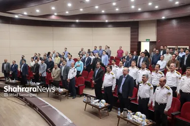 گزارش تصویری | مراسم گرامیداشت روز ملی ایمنی در حمل‌ونقل در مشهد
