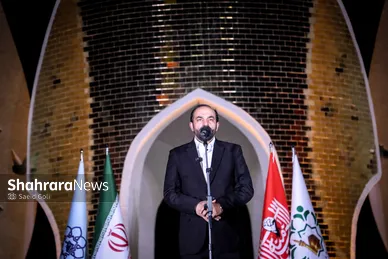 گزارش تصویری | آیین رونمایی از یادمان شهدای گمنام بوستان ملت