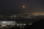 تصاویری از پدیده «ماه آبی» در آخرین شب مرداد ۱۴۰۰
