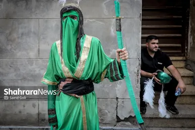 گزارش تصویری | کاروان اعلام عزای ماه محرم در مشهد