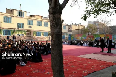 اقامه نماز عید سعید فطر در محله گلشهر (۲۲ فروردین ۱۴۰۳)