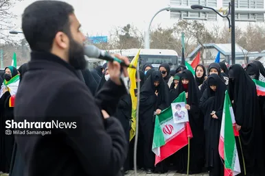گزارش تصویری | تجمع دانشجویان مشهد در حمایت از پاسخ ایران به تجاوز آمریکایی - صهیونیستی به کشور (۱۲ اسفند ۱۴۰۴)