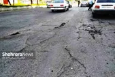 شهروند خبرنگار | گلایه شهروند از آسفالت فرسوده خیابان یاس مشهد + پاسخ