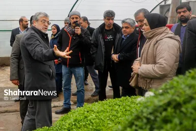 گزارش تصویری | بازدید شهردار مشهد مقدس از مرکز تولیدات گل و گیاه سازمان پارک‌ها