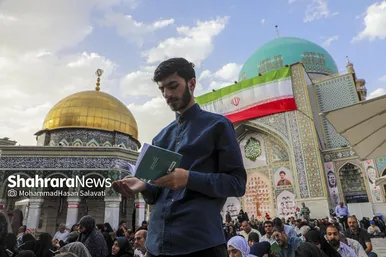 گزارش تصویری | مراسم پر فیض دعای عرفه در حرم مطهر رضوی | سه شنبه ۵ خرداد ۱۴۰۵