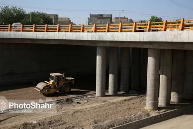 مشهد بر مدار عمران | تقاطع غیر همسطح مصلی