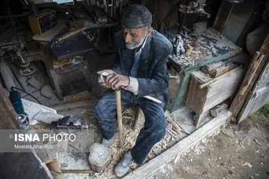 عکس‌هایی از لاک‌تراشی؛ هنر اصیل مازندرانی