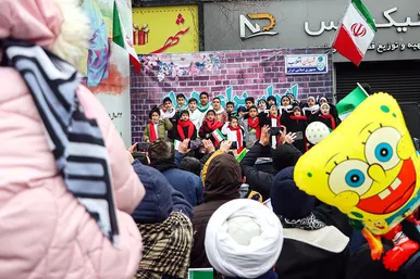 راهپیمایی 22 بهمن در مشهد 3