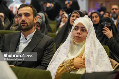 گزارش تصویری | جشن ازدواج ۲۱۰ بسیجی از سراسر کشور در حرم امام‌رضا(ع)