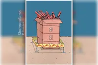 کشف انبار دپوی ۲۳هزار ترقه در خین‌عرب مشهد