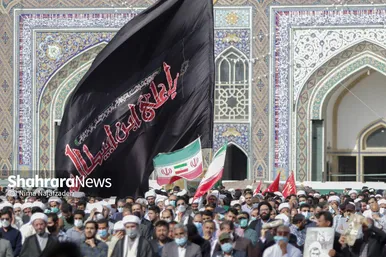 تشییع پیکر شهید حجت الاسلام محمد اصلانی در مشهد