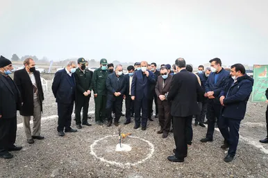 آیین کلنگ‌زنی ۴۰۰۰ واحدی طرح نهضت ملی جهش تولید مسکن در مشهد