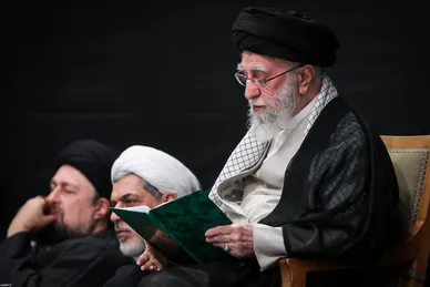 گزارش تصویری | مراسم بزرگداشت شهدای جنگ تحمیلی اخیر با حضور رهبر انقلاب اسلامی