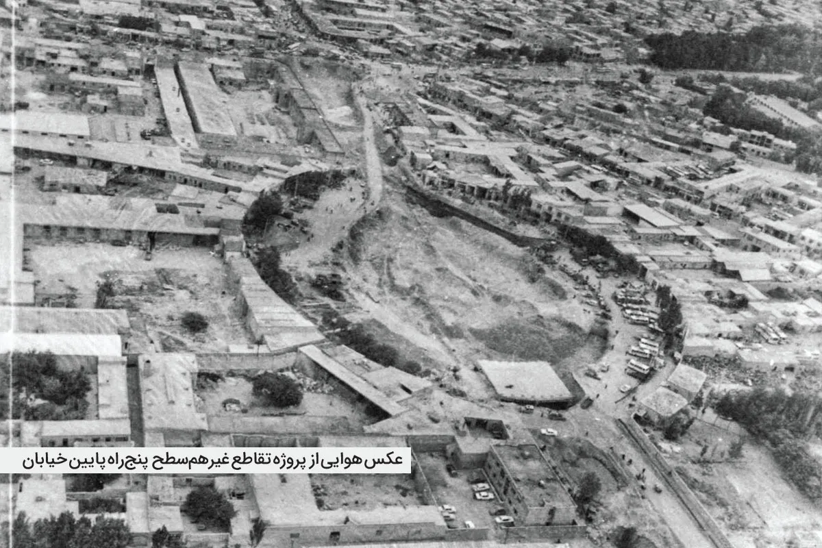 درباره ساخت تقاطع غیرهم‌سطح پنج‌راه پایین‏‌خیابان مشهد و میدان عدالت| کامیابی یک پروژه شهری در جشنی ملی