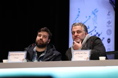 گزارش تصویری | فتوکال و نشست خبری فیلم «زیبا صدایم کن» با حضور رسول صدرعاملی و مهران غفوریان
