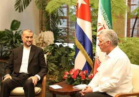 دیدار امیرعبداللهیان با رئیس&zwnj;جمهور کوبا| دیاز کانل: دولت آمریکا فقط به منافع خود می&zwnj;اندیشد