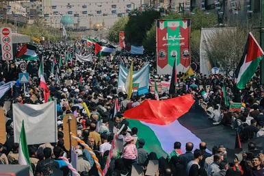 راهپیمایی روز قدس در مشهد