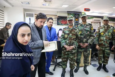 گزارش تصویری | بازدید مدیران استانی و شهری از موسسه فرهنگی شهرآرا به مناسبت روز خبرنگار (۱۸ مرداد ۱۴۰۵)