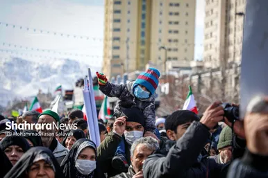 گزارش تصویری | راهپیمایی ۲۲ بهمن ۱۴۰۳ در مشهد - ۲