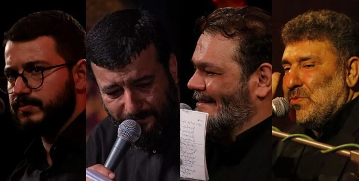 مداحی سعید حدادیان، حیدر خمسه، سید امیرحسینی و سید محمدرضا نوشه‌ور در شب دوم محرم ۱۴۰۲